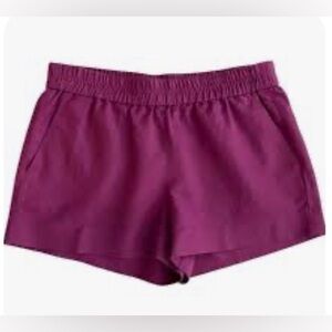 NWOT J CREW Boardwalk LINEN pull on shorts size women’s 2